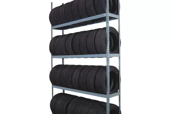 4-Tier Tire Shelving Rack